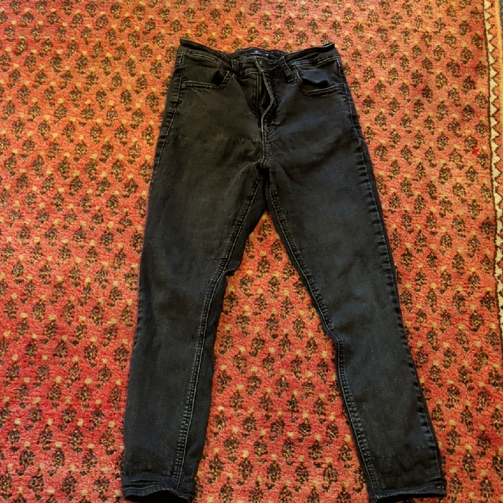 Black Volcom Skinny Jeans